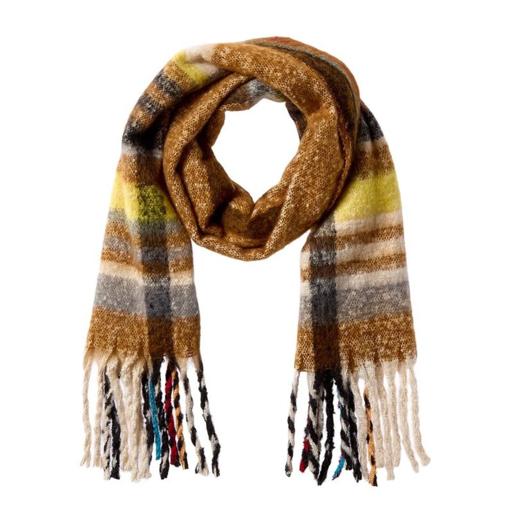 La Fiorentina Plush Fringe Scarf